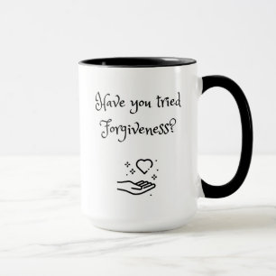 Caneca Você Tentou Perdoar Mug?