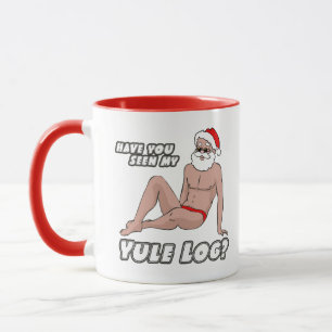 Caneca Você viu o meu log de íris?