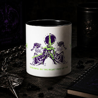 Caneca Voidforge "Penitente" Arte Pixel Dark Fantasy Mu