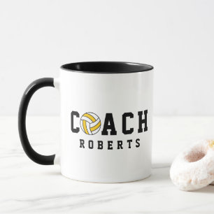 Caneca Vôlei COACH [nome personalizado]