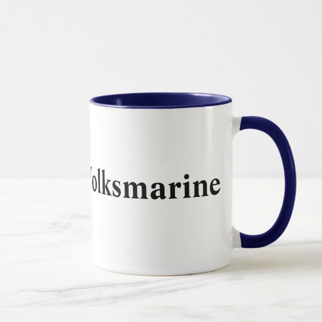 Caneca VolksMarine DDR, Marinho da Alemanha Oriental (Direita)