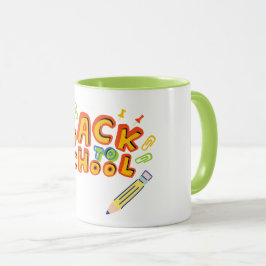 Caneca Voltar ao Combustível Escolar | Modo de Estudo Ati