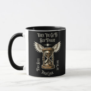 Caneca Volte Seu Relógio 50 Anos