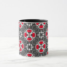 Caneca Volume 8 da arte caleidoscópica de 16