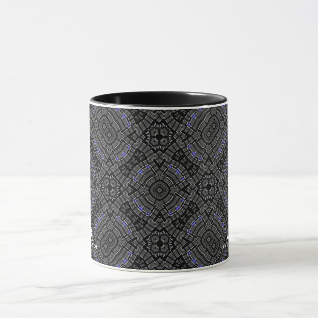 Caneca Volume treze da arte do caleidoscópio (Centro)