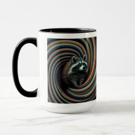 Caneca Vortex Raccoon