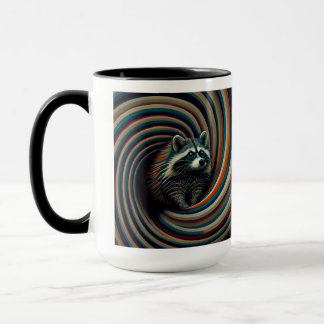 Caneca Vortex Raccoon