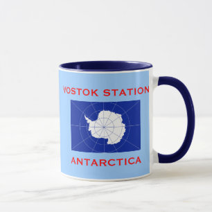 Caneca Vostok Estação de Pesquisa Russa Antártica