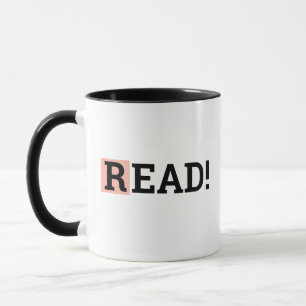Caneca VOTE! Designs de uma palavra