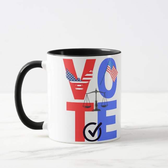 Caneca Vote por favor (Esquerda)
