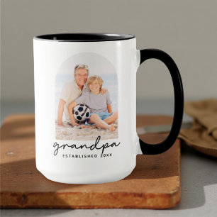 Caneca Vovô Fundou 20XX Moderno Simples Foto