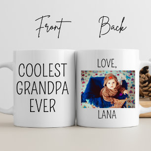 Caneca Vovô Mais Legal Já Fez Foto Personalizada Papai An