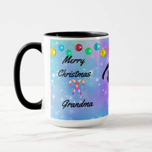 Caneca Vovó, Natal personalizado