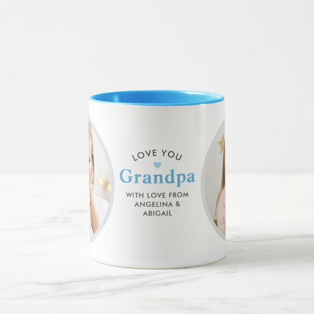 Caneca Vovô/Outra Mensagem Pessoal Mu (Centro)