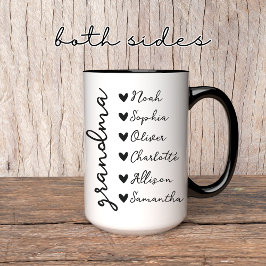 Caneca Vovô Personalizado e Vovô Correspondendo Mug Set