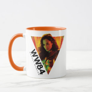 Caneca W84  Mulher Maravilha Vermelha Caleidoscópio