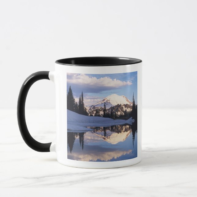 Caneca WA, Parque Nacional Mt. Rainier, Mt. Rainier e nuv (Esquerda)