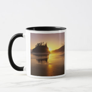 Caneca WA, Parque Nacional Olympic, Segunda Praia ao pôr 
