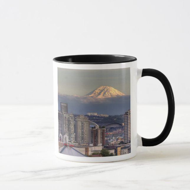 Caneca WA, Seattle, Monte Rainier do Parque Kerry (Direita)