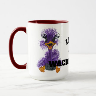 Caneca Wackadoodle Mug Vermelho