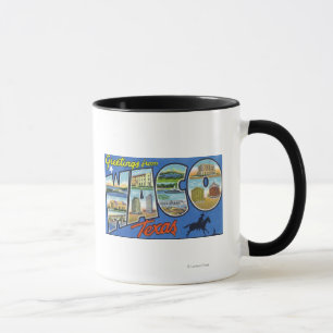 Caneca Waco, letra ScenesWaco de TexasLarge, TX