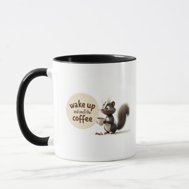 Caneca wake up and smell the coffee (Esquerda)