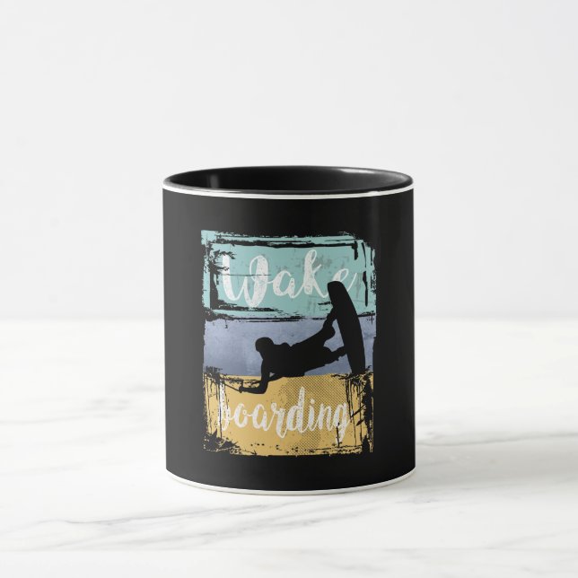Caneca Wakeboard Retro Wakeboard (Centro)