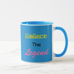 Caneca Wallace o manche da legenda TNT
