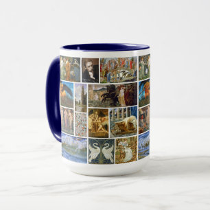 Caneca Walter Crane Art Nouveau Galeria Grande