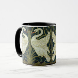Caneca Walter Crane Swan & Rush e Iris Vitoriano