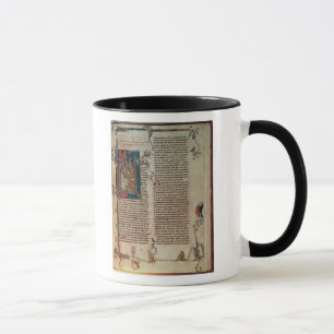 Caneca Walter Map que toma abaixo de uma história das