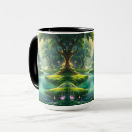 Caneca Wander Into Wonder: Paisagem do rio Serene