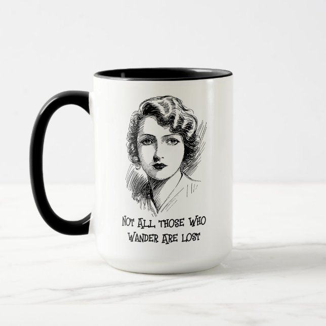 Caneca Wandering Women Combo Mug (Esquerda)