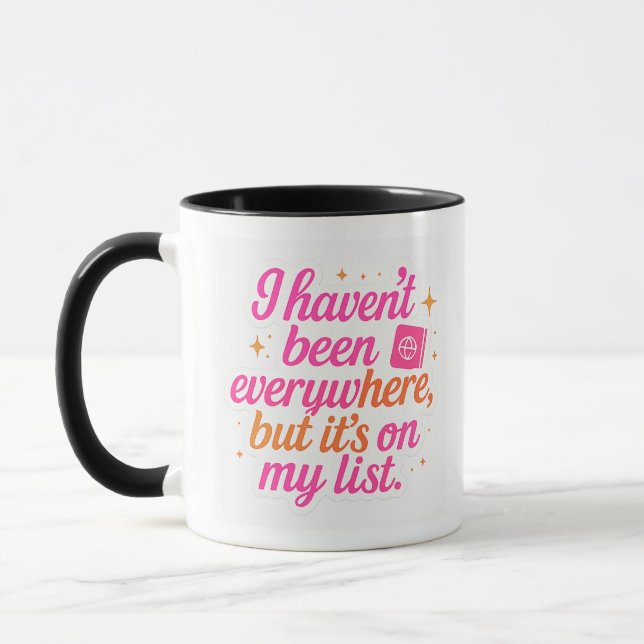 Caneca Wanderlust Mug 1 (Esquerda)
