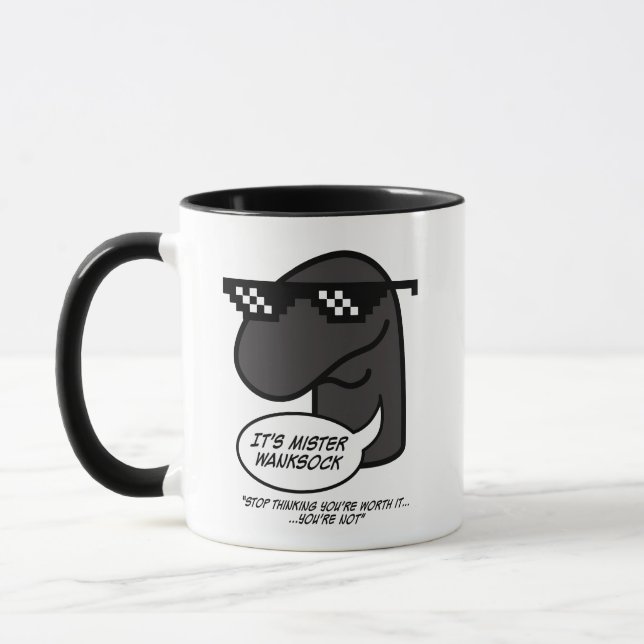 Caneca Wanksock Ultra Mug (Esquerda)