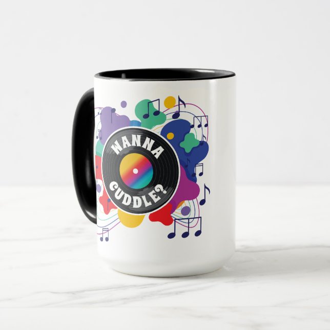 Caneca Wanna Cuddle - Design nº 1 - Mug (C) (Frente Esquerda)