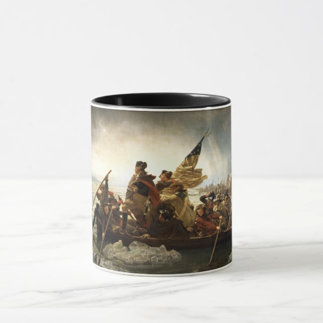 Caneca Washington cruzando o Delaware (Centro)