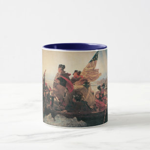 Caneca Washington cruzando o Delaware por Emanuel Leutze