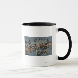 Caneca Washington D. C. - Cenas com Letras Grandes