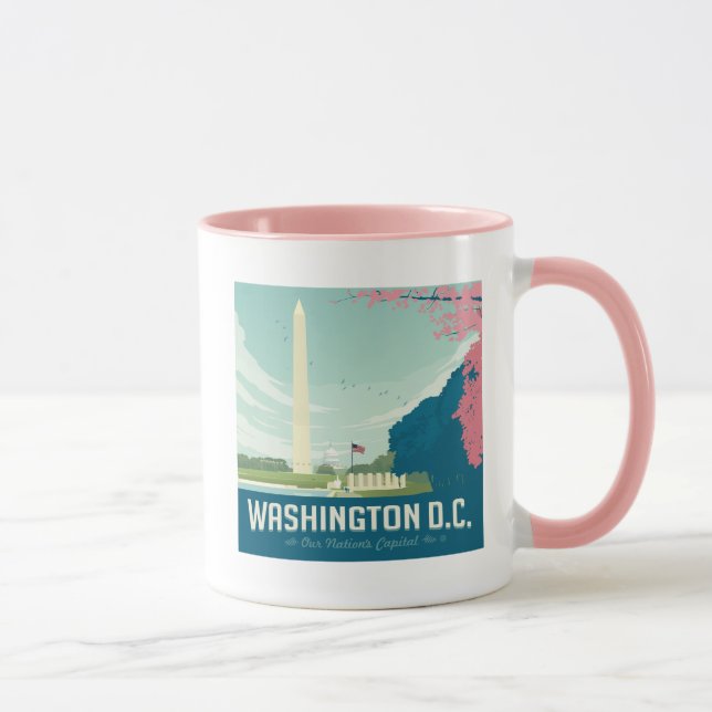 Caneca Washington DC | Capital da Nação (Direita)