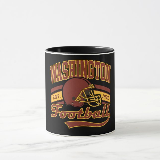 Caneca Washington Football Vintage Mug - Est. 1932 (Centro)