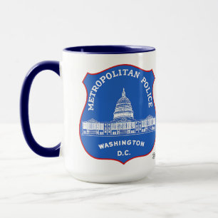 Caneca Washington Metrpolitan Police Combo Mug, 15 oz