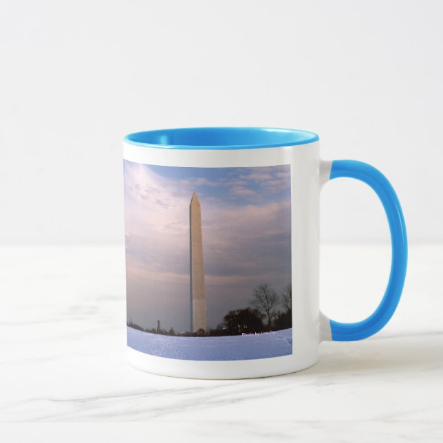 Caneca 'Washington Monument in Winter' (Direita)