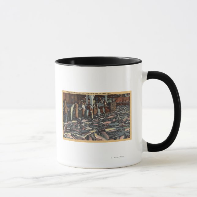 Caneca Washington - Visão Interior de um Salmão (Direita)