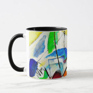 Caneca Wassily Kandinsky - Batalha do Mar