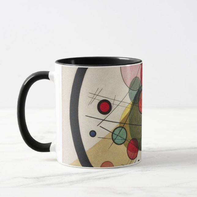 Caneca Wassily Kandinsky - Círculos Num Círculo (Esquerda)