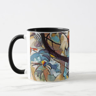 Caneca Wassily Kandinsky - Composição Cinco Arte Abstrata