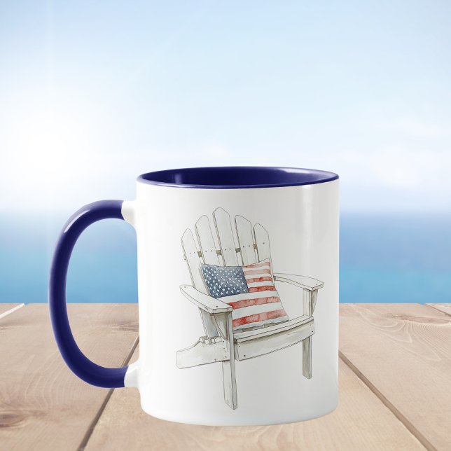Caneca Watercolor Adirondack Presidente Travesseiro Ameri (Criador carregado)