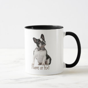 Caneca Watercolor Boston Terrier Dog Pet Custom Mug