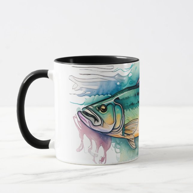 Caneca Watercolor Series: Bass (Esquerda)